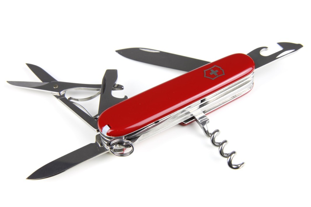 swiss army knife as analogy to copywriting technique